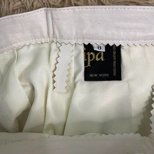 American Vintage Women's White and Cream Skirt